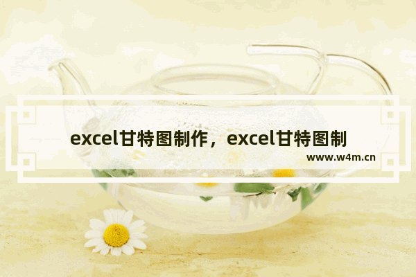 excel甘特图制作，excel甘特图制作教程视频