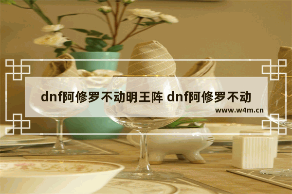 dnf阿修罗不动明王阵 dnf阿修罗不动明王阵范围