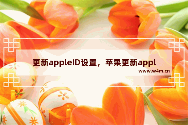 更新appleID设置，苹果更新appleid设置怎么关闭