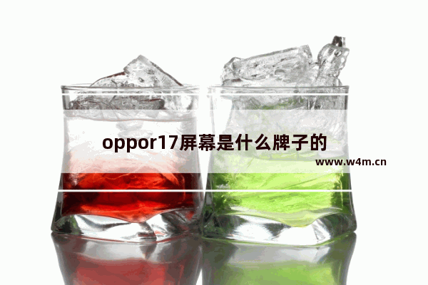 oppor17屏幕是什么牌子的