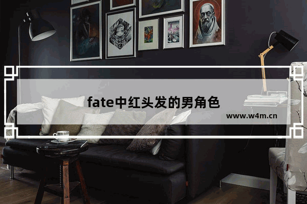 fate中红头发的男角色