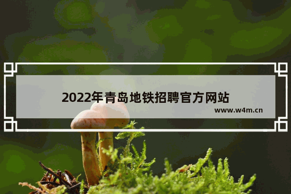 2022年青岛地铁招聘官方网站