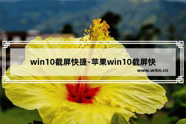 win10截屏快捷-苹果win10截屏快捷键是哪个键