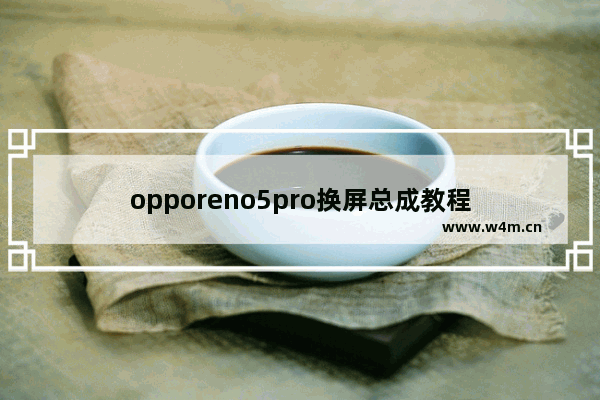 opporeno5pro换屏总成教程