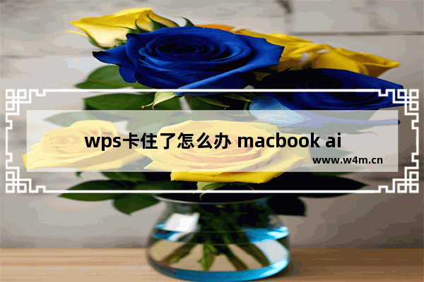 wps卡住了怎么办 macbook air wps卡住了怎么办