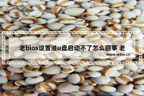 老bios设置进u盘启动不了怎么回事 老BIOS设置无法启动U盘，怎么解决？