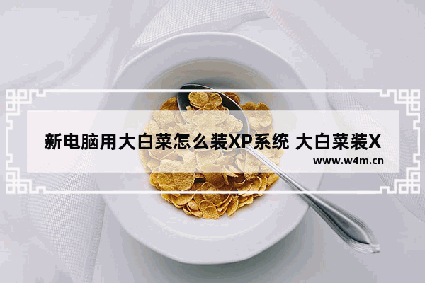 新电脑用大白菜怎么装XP系统 大白菜装XP系统，干货分享！