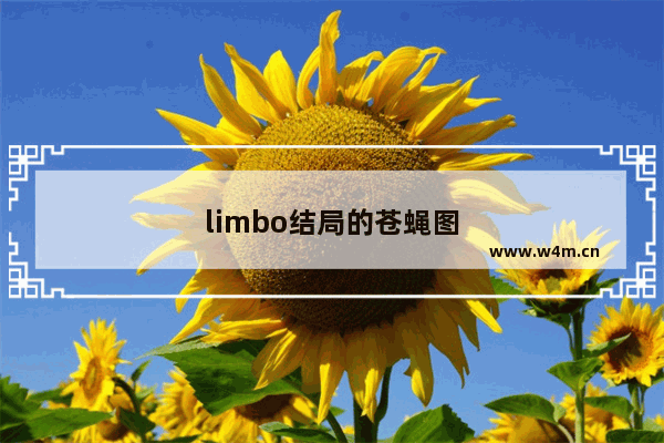 limbo结局的苍蝇图