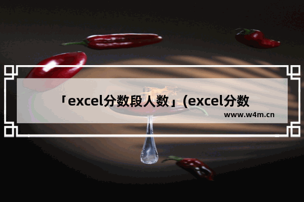 「excel分数段人数」(excel分数段人数怎么统计)