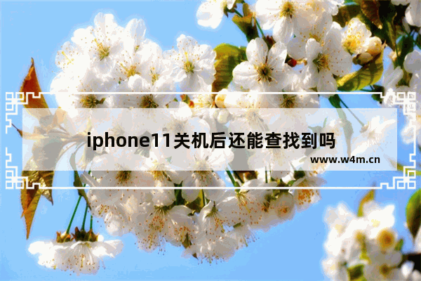 iphone11关机后还能查找到吗