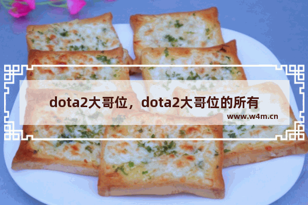 dota2大哥位，dota2大哥位的所有英雄