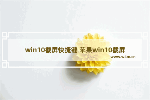 win10截屏快捷键 苹果win10截屏快捷键是哪个键