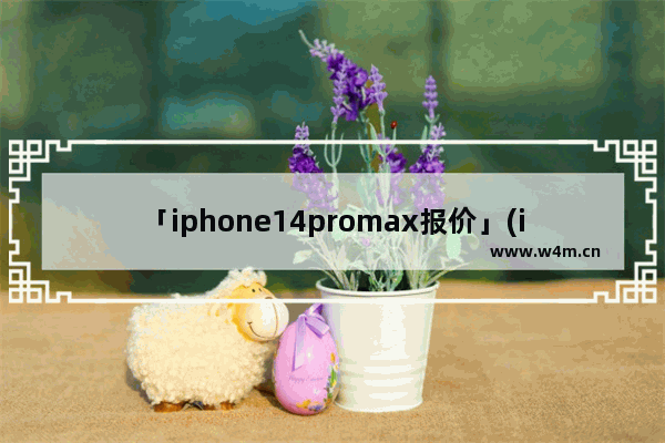 「iphone14promax报价」(iphone14promax报价及图片大全)