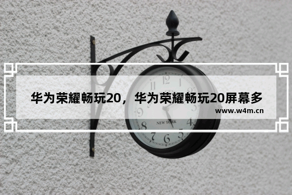 华为荣耀畅玩20，华为荣耀畅玩20屏幕多少钱