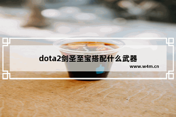 dota2剑圣至宝搭配什么武器