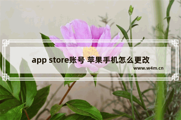 app store账号 苹果手机怎么更改app store账号