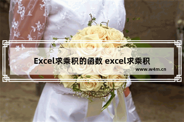 Excel求乘积的函数 excel求乘积的函数是哪个