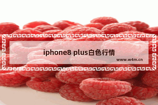 iphone8 plus白色行情