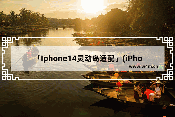 「Iphone14灵动岛适配」(iPhone14灵动岛适配哪些软件)