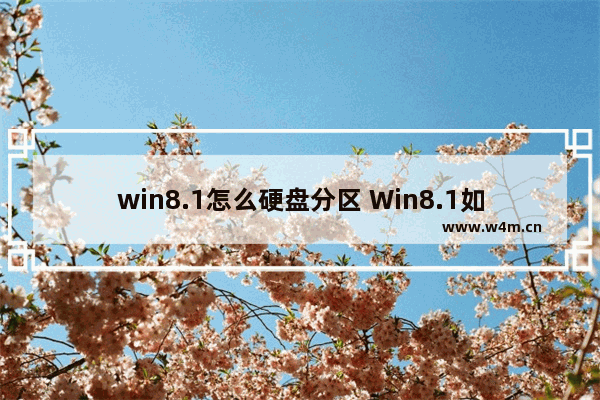 win8.1怎么硬盘分区 Win8.1如何进行硬盘分区