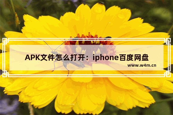 APK文件怎么打开：iphone百度网盘下载的apk文件怎么打开