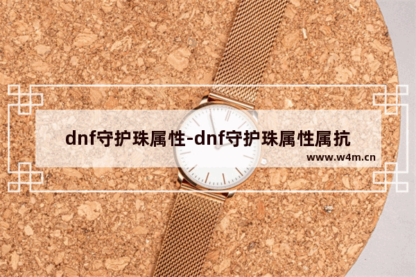 dnf守护珠属性-dnf守护珠属性属抗