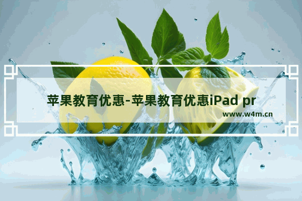 苹果教育优惠-苹果教育优惠iPad pro