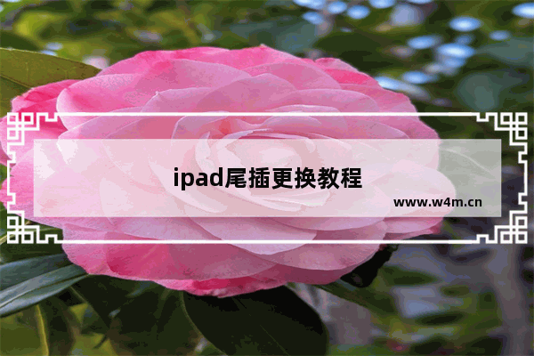 ipad尾插更换教程