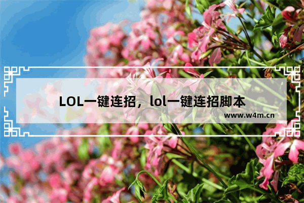 LOL一键连招，lol一键连招脚本