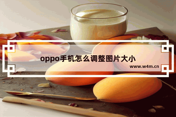 oppo手机怎么调整图片大小