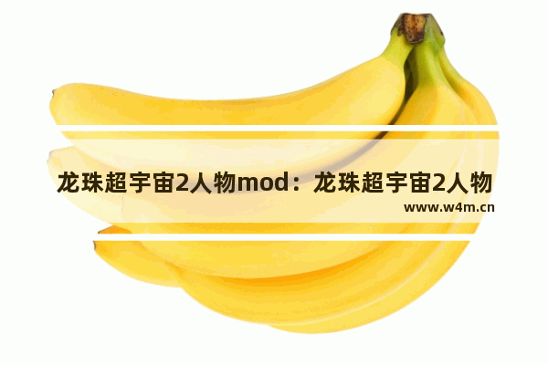 龙珠超宇宙2人物mod：龙珠超宇宙2人物mod是什么格式的