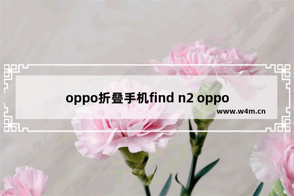 oppo折叠手机find n2 oppo折叠手机find n2副屏助手