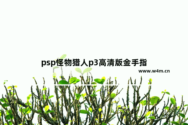 psp怪物猎人p3高清版金手指