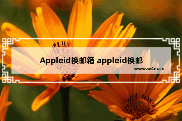 Appleid换邮箱 appleid换邮箱就是换id?