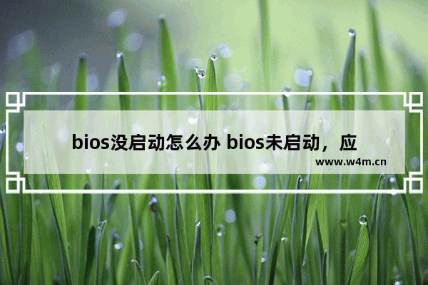 bios没启动怎么办 bios未启动，应该怎么解决