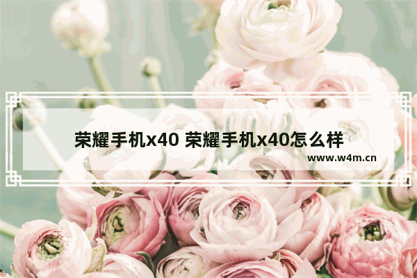 荣耀手机x40 荣耀手机x40怎么样