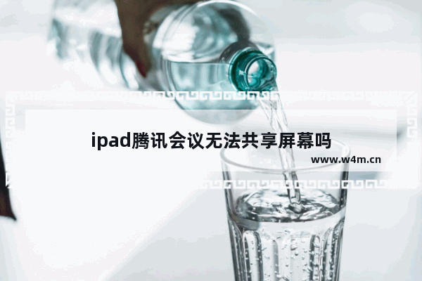 ipad腾讯会议无法共享屏幕吗