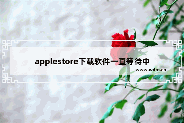 applestore下载软件一直等待中