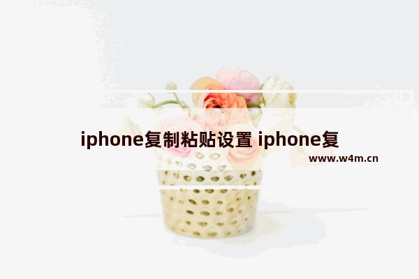 iphone复制粘贴设置 iphone复制粘贴设置不想保留原格式