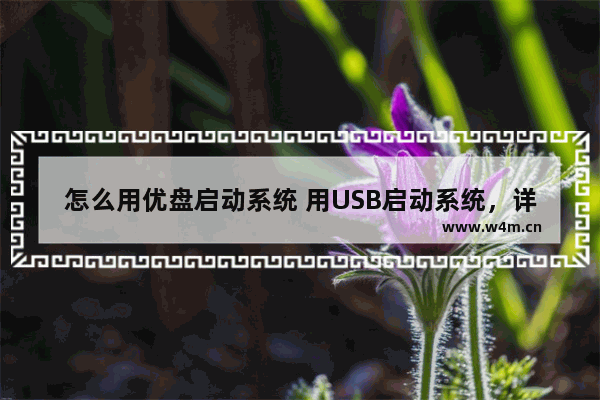 怎么用优盘启动系统 用USB启动系统，详细操作指南