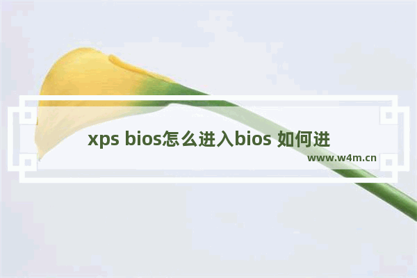 xps bios怎么进入bios 如何进入XPS BIOS？