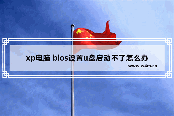 xp电脑 bios设置u盘启动不了怎么办 XP电脑无法从U盘启动，怎么办？