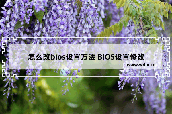 怎么改bios设置方法 BIOS设置修改方法