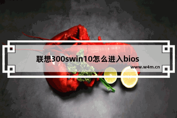 联想300swin10怎么进入bios 联想300s进入BIOS设置步骤