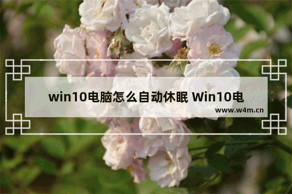 win10电脑怎么自动休眠 Win10电脑如何自动进入休眠状态