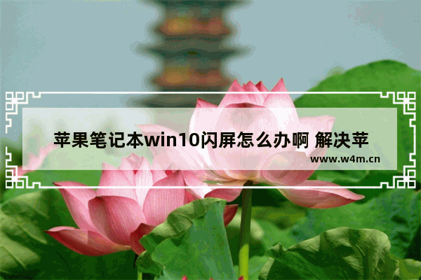 苹果笔记本win10闪屏怎么办啊 解决苹果笔记本win10闪屏问题！