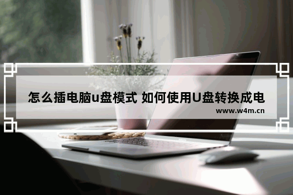 怎么插电脑u盘模式 如何使用U盘转换成电脑模式