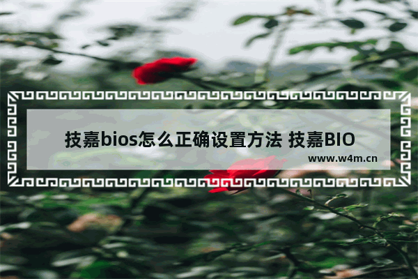 技嘉bios怎么正确设置方法 技嘉BIOS设置方法详解