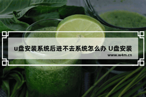 u盘安装系统后进不去系统怎么办 U盘安装系统后无法启动怎么办？