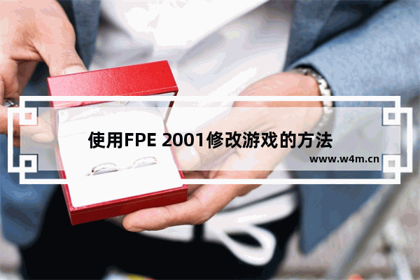 使用FPE 2001修改游戏的方法